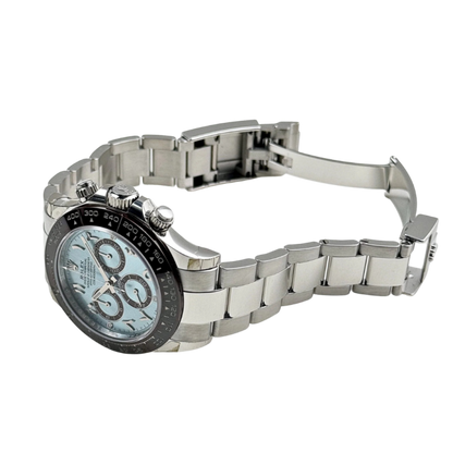 Daytona 116506 Platinum Ice Blue Arabic Dial 40mm