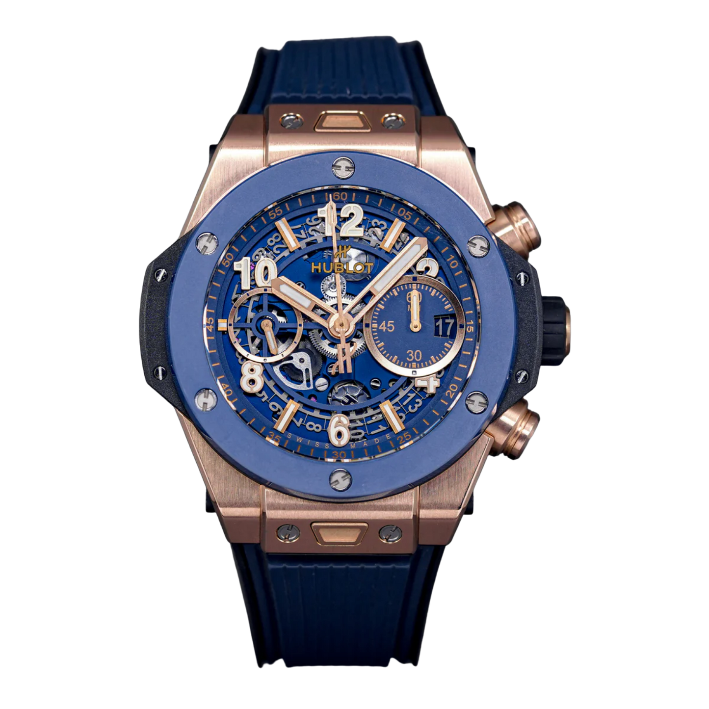 Big Bang Unico Mat Blue Dial 18K King Gold 42mm 441.OX.5181.RX