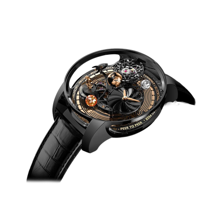 Astronomia Solar Bitcoin 44mm Black DLC, Titanium Manual Winding AS310.21.AB.AA.A