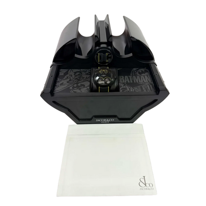 Gotham City 46mm Titanium DLC Sapphire Crystal DC100.21.AB.AB.A
