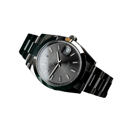 Datejust Oyster 41 mm Oystersteel Grey Dial 126300-0007